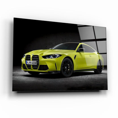 BMW M4 Competition Coupé Quadro in Vetro Temperato