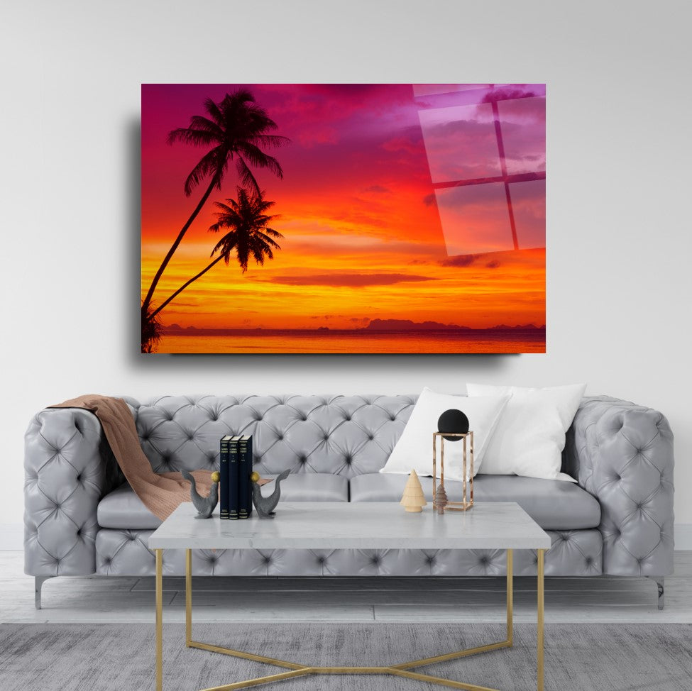 Tableau en verre trempé