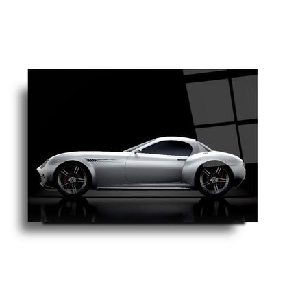 Cobra Venom V8 Glass Wall Art