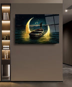 Girl Playing Cello Glass Wall Art