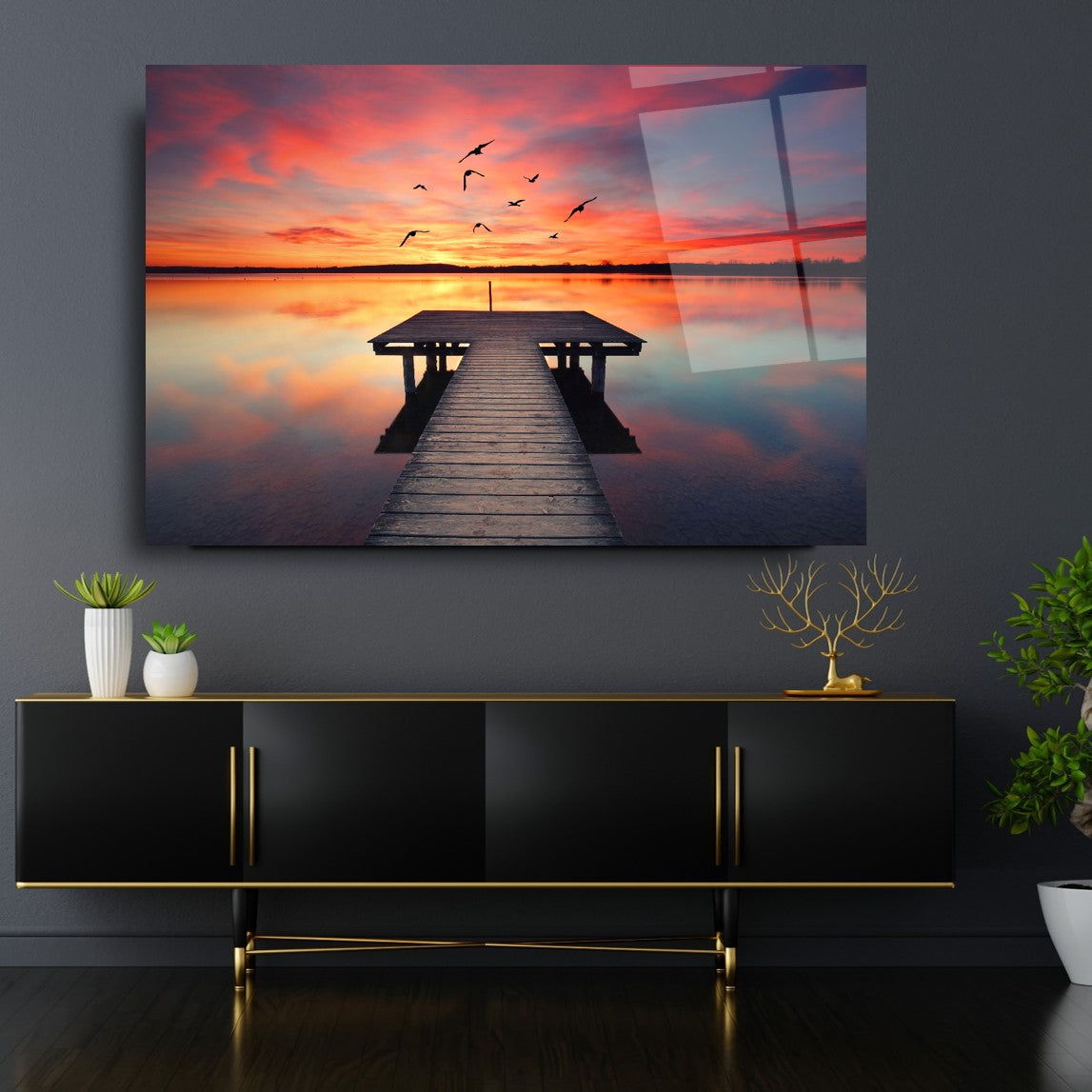Tempered glass board