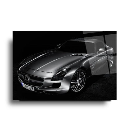 Mercedes-Benz SLS AMG Tableau en Verre Trempé