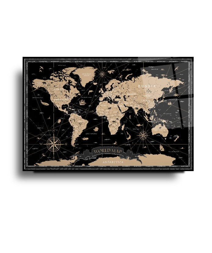 Tempered glass board