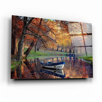 Lake Glass Wall Art - LUXARTDECO