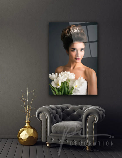 Rectangular Custom Print on Glass - LUXARTDECO